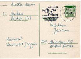 53106 - Bund - 1971 - 20Pfg GAKte Gr.Bauten AACHEN - ... EUROPAMEISTERSCHAFT DER SPRINGREITER -> Muenchen - Hípica