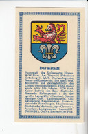 Abdulla Deutsche Städtewappen Darmstadt     Von 1928 - Sammlungen & Sammellose