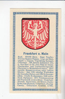 Abdulla Deutsche Städtewappen Frankfurt A. Main      Von 1928 - Sammlungen & Sammellose