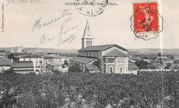 PAULHAN (Hérault) - Côté De L'Eglise - Vignes - Paulhan