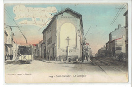 CPA 13 - SAINT BARNABE - 1094 LE CARREFOUR - LEGEREMENT GONDOLEE EN BAS - Saint Barnabé, Saint Julien, Montolivet