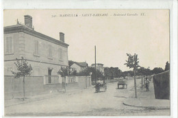 CPA 13 - SAINT BARNABE - 742. BOULEVARD GAROUFLE - Saint Barnabé, Saint Julien, Montolivet