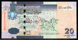 659-Libye 20 Dinars 2/21 Neuf/unc - Libye
