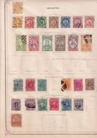 Bolivie - Collection Ancienne Vendue Page Par Page - Tous états - Bolivien