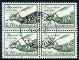 DENMARK 1982 State Archive Block Of 4 Used.   Michel 758 - Usado