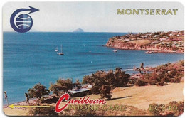 Montserrat - C&W (GPT) - Bay With Redonda - 3CMTC - 1991, 40$, 10.500ex, Used - Montserrat