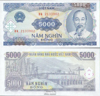 Vietnam Pick-Nr: 108a Bankfrisch 1991 5.000 Dong - Viêt-Nam