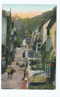 Devon   Postcard . Clovelly    Norton Fizwarren Cancel Small Cds  1905 Posted Davidson Bros. - Clovelly