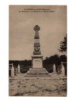 Cpa (53)--st-aignan-sur-roe  Le  Monument Aux Morts  De La Grande Guerre. - Saint Aignan Sur Roe
