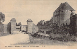 CPA - 14 - CAEN - Porte De Secours Du Chateau - Caen