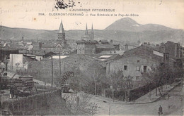 CPA - 63 - CLERMONT FERRAND - Vue Générale Et Le Puy-de-Dôme - Clermont Ferrand