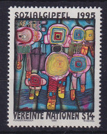 UNO Wien 1995 Sozialgipfel Friedensreich Hundertwasser Mi.-Nr. 179  **  - VN