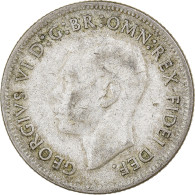 Monnaie, Australie, George VI, Shilling, 1950, Melbourne, TB+, Argent, KM:46 - Shilling