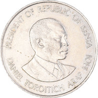 Monnaie, Kenya, Shilling, 1980, British Royal Mint, TTB+, Cupro-nickel, KM:20 - Kenya
