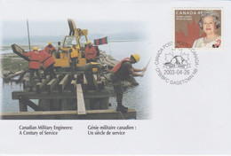 Canadian Military Engineers / Génie Militaire Canadien 1903-2003 - Storia Postale