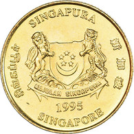 Monnaie, Singapour, 5 Cents, 1995, Singapore Mint, SPL+, Bronze-Aluminium, KM:99 - Singapour