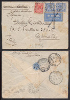 KENYA-1932-CIR.COVER SENT FROM BRITISH KENYA & UGANDA ( KIRINDINI )TO GENOA, ITALY - Kenya & Ouganda