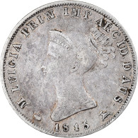 Monnaie, États Italiens, PARMA, Maria Luigia, 10 Soldi, 1815, Milan, TTB+ - Napoleonische