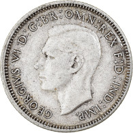 Monnaie, Australie, George VI, Shilling, 1943, San Francisco, TTB, Argent, KM:39 - Shilling