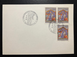 LUXEMBOURG,  « CARITAS », « Cinquantenaire Timbres Caritas », « Special Commemorative Postmark », 1974 - Brieven En Documenten