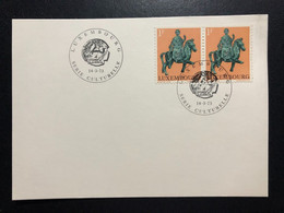 LUXEMBOURG,  « SERIE CULTURELLE », « Special Commemorative Postmark », 1973 - Cartas & Documentos