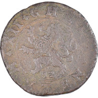 Monnaie, Pays-Bas Espagnols, François D'Anjou, Liard, 12 Mites, 1582, Gand - Pays Bas Espagnols