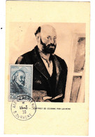 Carte Maximum Avec N°421 Paul Cezanne Oblitérée 1er Jour Aix En Provence 15/3/39 BE - 1930-1939