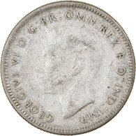 Monnaie, Australie, George VI, Shilling, 1946, Melbourne, TB+, Argent, KM:39a - Shilling