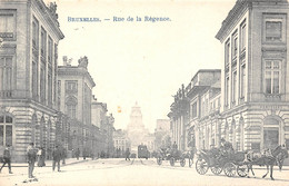 BRUXELLES - Rue De La Régence - Lanen, Boulevards