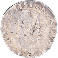 Monnaie, Pays-Bas Espagnols, Philippe II, 1/5 Ecu, 1566, Anvers, TB+, Argent - Pays Bas Espagnols