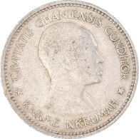 Monnaie, Ghana, 2 Shilling, 1958, TB+, Cupro-nickel, KM:6 - Ghana