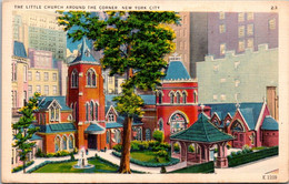 New York City The Little Church Around The Corner 1950 - Églises