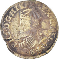 Monnaie, Pays-Bas Espagnols, Philippe II, Liard, 1585, Bruges, TB+, Cuivre - Spanish Netherlands