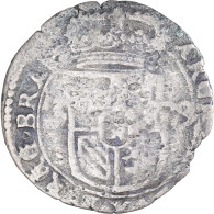 Monnaie, Pays-Bas Espagnols, Charles II, Patard, 1679 ?, Bruxelles, TB, Argent - Pays Bas Espagnols