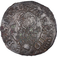 Monnaie, Pays-Bas Espagnols, Philippe II, Maille, Tournai, TB, Cuivre - Spanish Netherlands