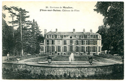 78410 FLINS Sur SEINE - Environs De Meulan - Château De Flins - Un Jardinier - Bon état - Flins Sur Seine