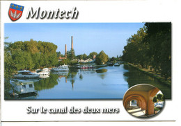 82700 MONTECH - La Halte Nautique Sur Le Canal Des Deux Mers - Canal Latéral à La Garonne - Montech