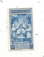 Timbre , POSTE VATICANE , VATICAN, 1.25 Lire ,XII MARZO MCMXXXIX - Neufs