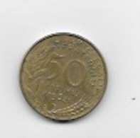 50 Centimes Type Marianne 1962 - Andere & Zonder Classificatie