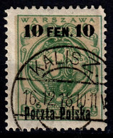 1918  Poland  Mi 3  Used - Used Stamps