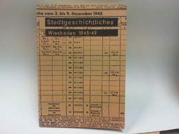 Stadtgeschichtliches Wiesbaden 1945 - 49 - Hessen