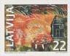 Latvia Lettland 2006 Childrens Drawings Graphics Stamp Mint - Grabados