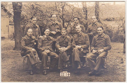CARTE PHOTO / Soldats Français Prisonniers De Guerre / 40-45 / Stalag IX C / Sömmerda / L. WESSNER Phot. - Guerre 1939-45