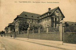 Tout Paris 12ème * N°1267 * Rue Santerre Et Hôpital Fondation Rothschild - Paris (12)