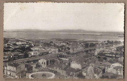 CPSM 34 - PALAVAS - La Route De Montpellier - Vue Générale - TB PLAN CENTRE VILLAGE CANAL Détails Maisons 1948 - Palavas Les Flots