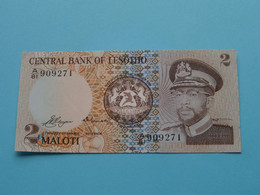 2 MALOTI ( A-81 909271 ) Central Bank Of Lesotho ( For Grade, Please See Photo ) UNC ! - Lesotho