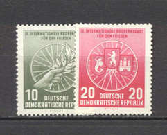 DDR     246/247   * *  TB  Sport Cyclisme - Unused Stamps
