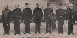 POMPIERS / LES DIFFERENTES TENUES / MINI CARTE - Sapeurs-Pompiers