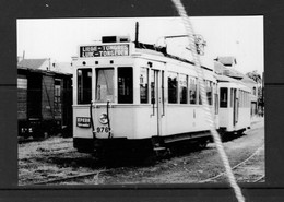 PHOTO TRAM LIEGE TONGRES LUIK TONGEREN REPRO MOTRICE 976- - Tramways
