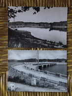 ENTRE PEYRAT LE CHATEAU ET ROYERE LA PASSERELLE DE VASSIVIERE   LOT 2 CARTES - Royere